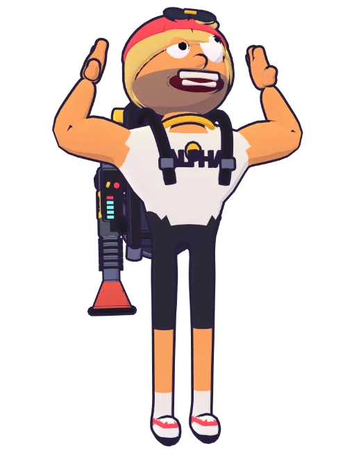 Ash Cashum flexing
