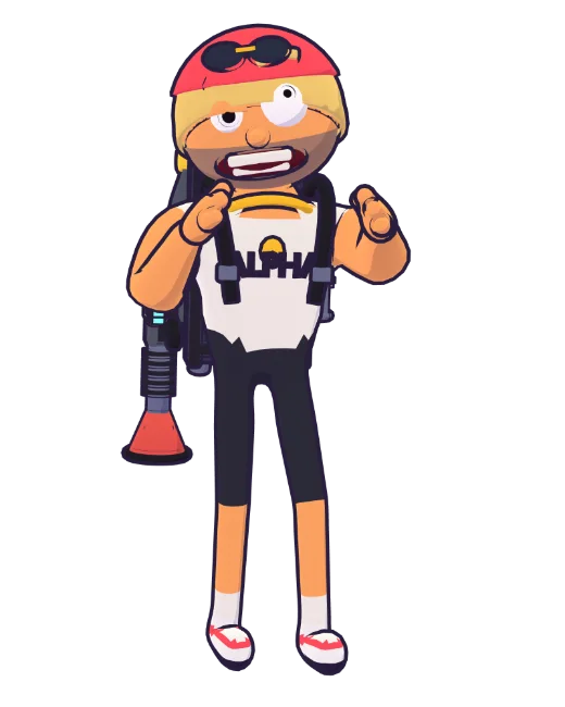 Ash with the F.A.C.T.S. pack